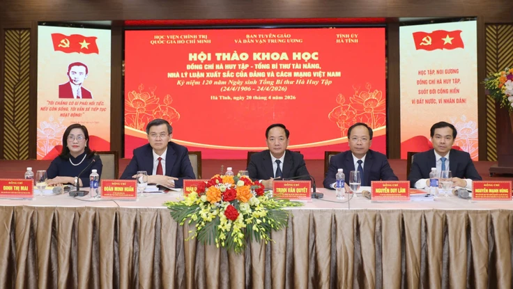 Tổng Bí thư Hà Huy Tập - nhà lãnh đạo tài năng, nhà lý luận xuất sắc của Đảng