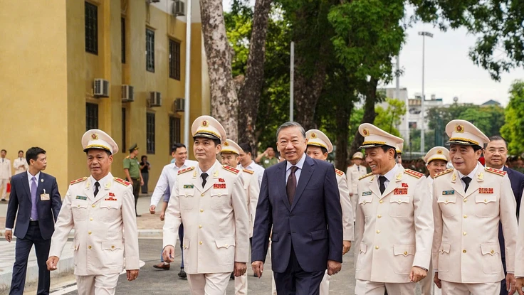 Tổng Bí thư, Chủ tịch nước Tô Lâm dự lễ kỷ niệm 80 năm Học viện An ninh nhân dân