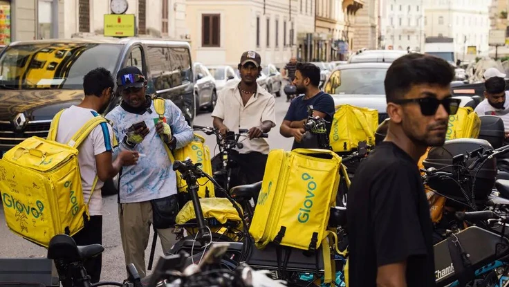 Nắng nóng và tình cảnh khốn đốn của shipper 