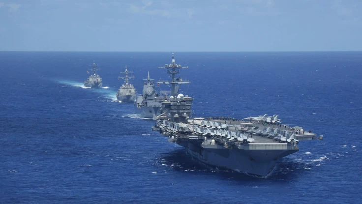 Iran tuyên bố đã phóng 4 tên lửa vào tàu sân bay Mỹ