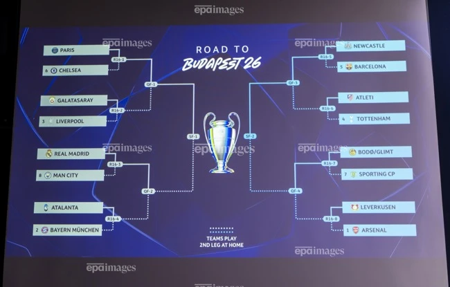 Đại chiến nảy lửa ở vòng 16 đội Champions League: Man City đụng Real, PSG tái ngộ Chelsea!