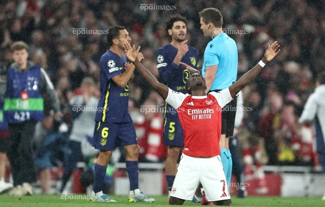 Saka bắn hạ Atletico, Arsenal phá lời nguyền 20 năm ở Champions League