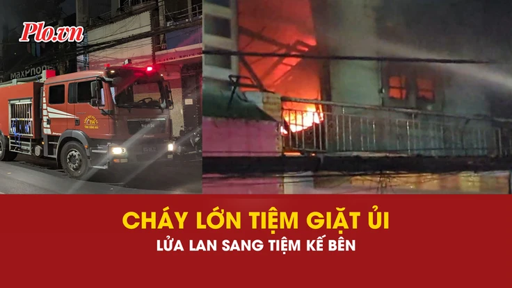 cháy lớn, tiệm giặt ủi, Đồng Nai