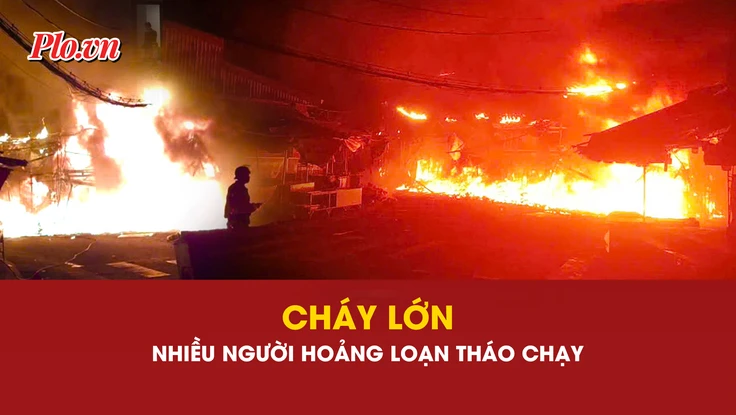 cháy, cháy nhà, chợ Nhị Thiên Đường