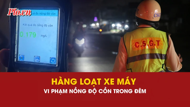 nồng độ cồn, xe máy, giao thông