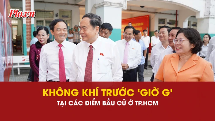 Từ 5 giờ sáng, các điểm bầu cử tại TP.HCM đã sẵn sàng đón cử tri