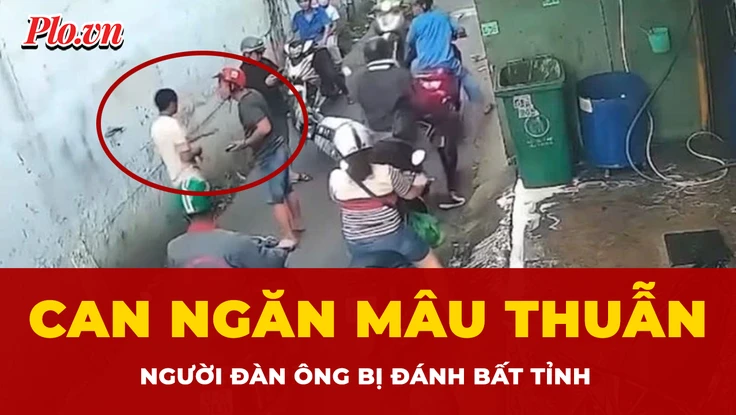 Can ngăn mâu thuẫn sau va chạm xe máy, người đàn ông bị hành hung đến bất tỉnh 