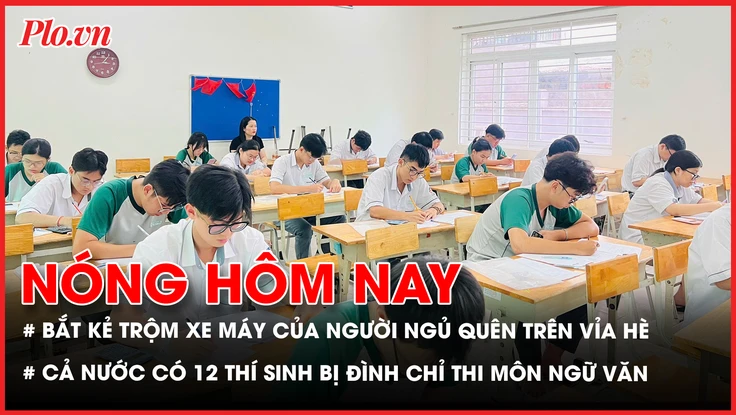 thi tốt nghiệp THPT, đình chỉ thi, test ma túy, trộm xe máy