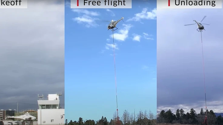 Trực thăng không người lái của Kawasaki lập kỷ lục