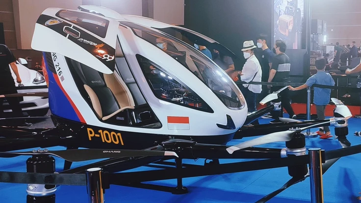  Khám phá taxi hàng không tự hành do Trung Quốc sản xuất