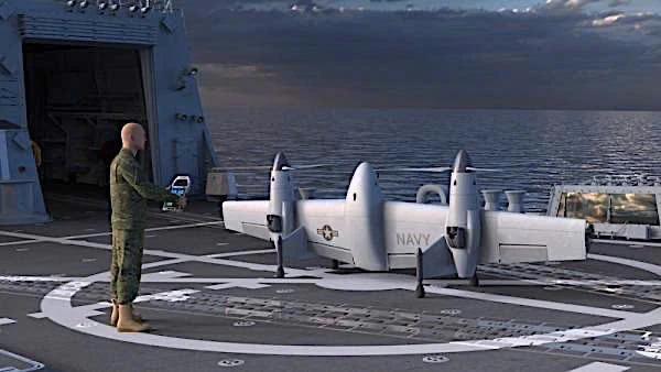 Máy bay không người lái có thể cất cánh như trực thăng và bay như máy bay phản lực