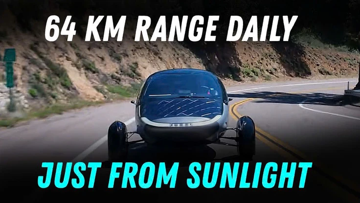 Độc lạ xe điện chạy bằng năng lượng mặt trời giá khoảng 1 tỷ đồng