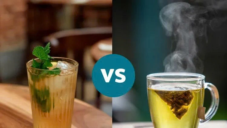 Trà pha lạnh hay trà nóng tốt cho sức khỏe hơn?