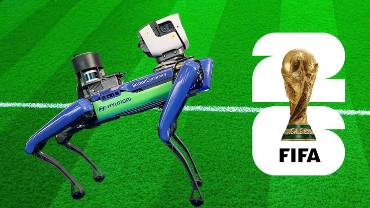 Hyundai đưa chó robot tuần tra tại World Cup 2026