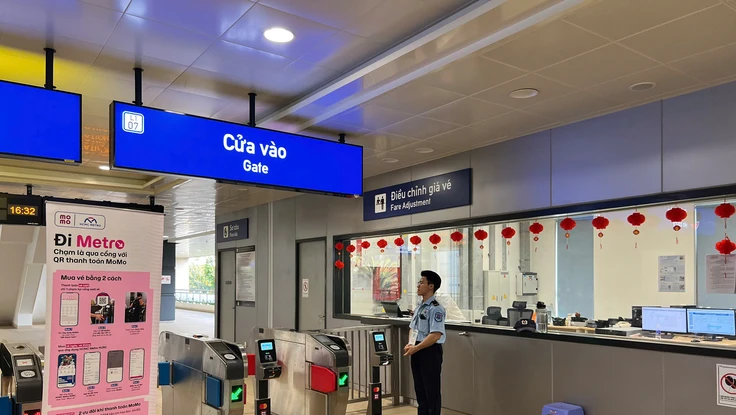 Metro số 1 sắp được khai thác mặt bằng thương mại, quảng cáo tại nhà ga