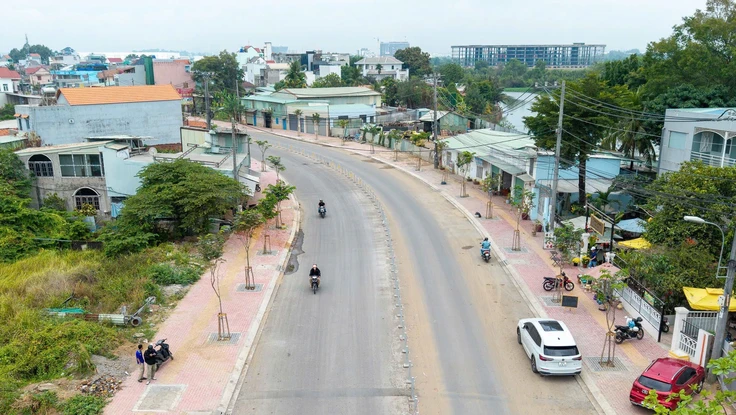 Đường Lò Lu đã được thảm nhựa trước Tết Nguyên đán