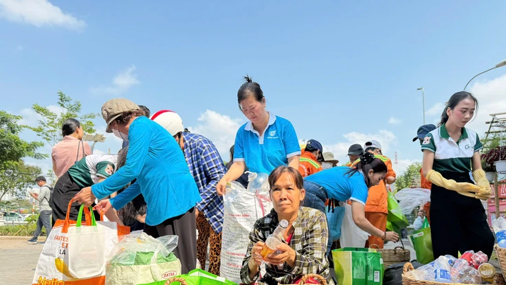 Phường Tân Mỹ có trạm thu hồi vật liệu tái chế