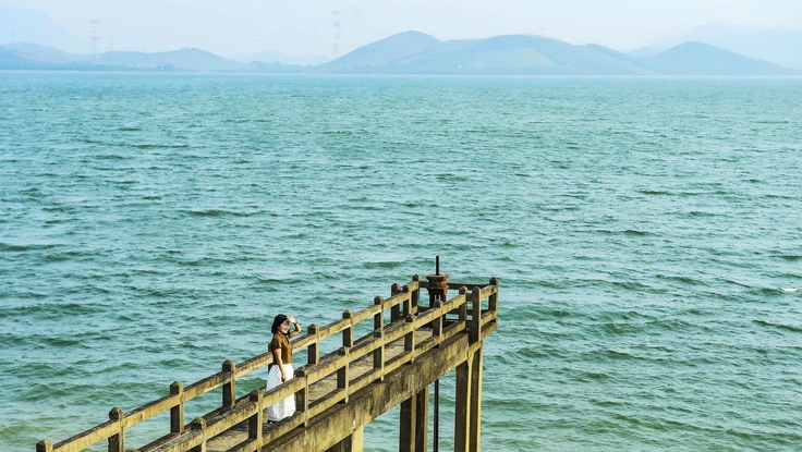 Ngắm vẻ đẹp hoang sơ, kỳ vĩ Hồ Yên Mỹ ở Thanh Hóa còn 'say ngủ'