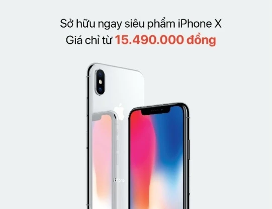 Đặt hàng iPhone X kèm gói cước MobiFone giá 'siêu rẻ'