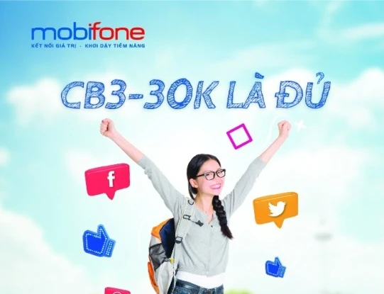 Gói cước ưu đãi lớn cho học sinh, sinh viên từ MobiFone