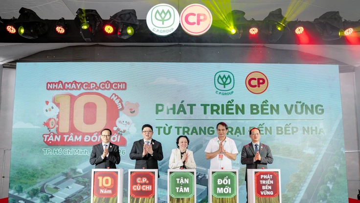 Điều đặc biệt 10 năm tại nhà máy C.P Củ Chi, TP.HCM