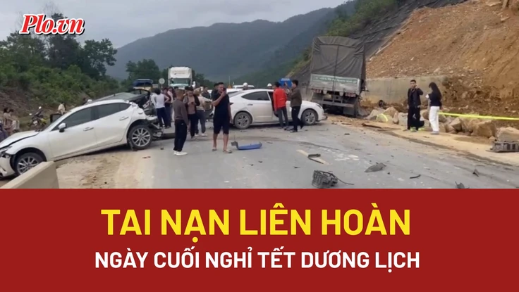 Video: Hiện trường vụ 11 ô tô tông liên hoàn trên cao tốc La Sơn - Hòa Liên