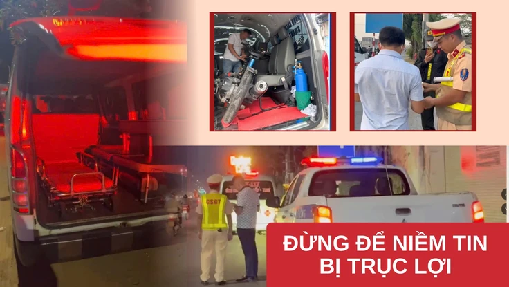 Từ phóng sự điều tra 'Xe cứu thương kêu cứu': Đừng để niềm tin của người dân bị lợi dụng