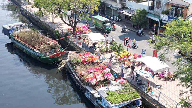 Đặc sắc Chợ hoa xuân 'Trên bến dưới thuyền' Tết Bính Ngọ 2026 