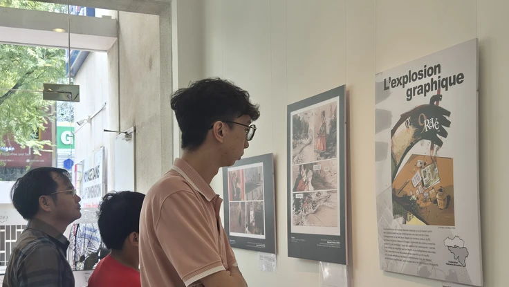 Khai mạc triển lãm truyện tranh Bỉ 'Du hành trong không gian thứ 9' tại TP.HCM