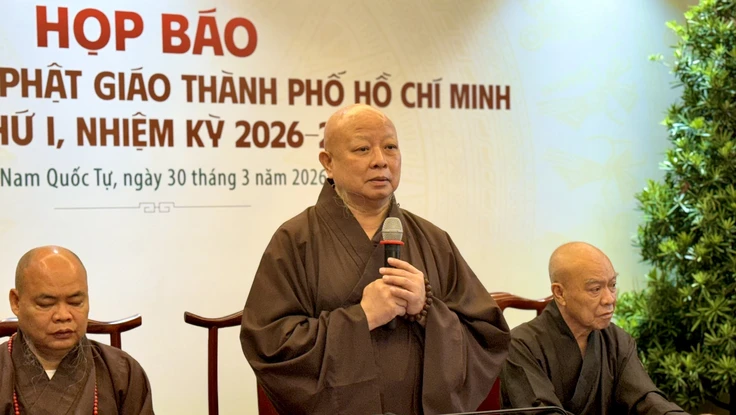 Dự kiến 600 đại biểu tham dự Đại hội đại biểu Phật giáo Việt Nam TP.HCM nhiệm kỳ 2026-2031
