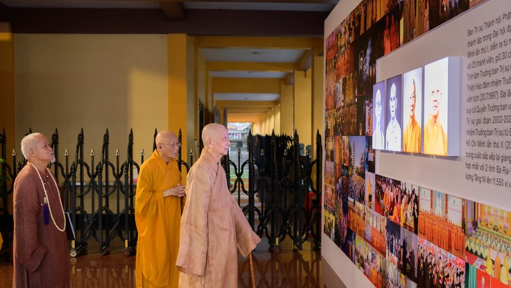 Khai mạc triển lãm 45 năm Giáo hội Phật giáo Việt Nam tại TP.HCM