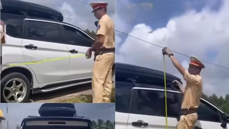 Từ vụ CSGT đo lại kích thước xe: Lắp giá nóc ô tô như thế nào cho đúng