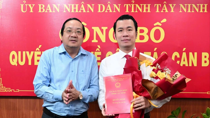 ông Trương Tấn Sơn bổ nhiệm giữ chức Giám đốc Sở Công Thương