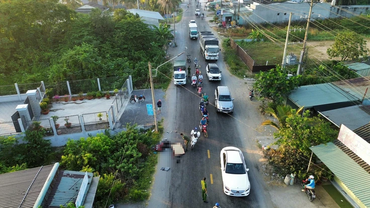 Va chạm trên quốc lộ 62, 1 người tử vong 