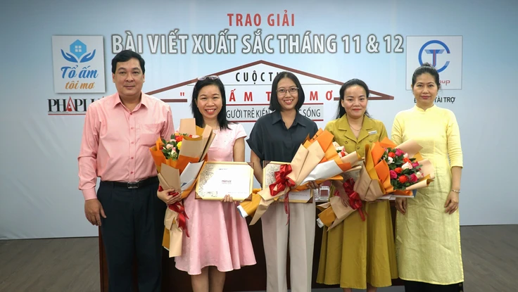 'Tổ ấm tôi mơ': Trao giải bài viết xuất sắc nhất tháng 11 và tháng 12-2022