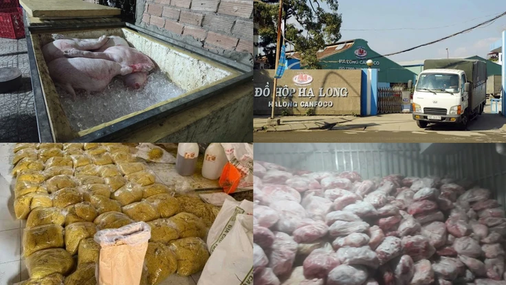 Thịt heo chết, mì hóa chất, đồ hộp nhiễm bệnh: Người dân hoang mang, lo lắng