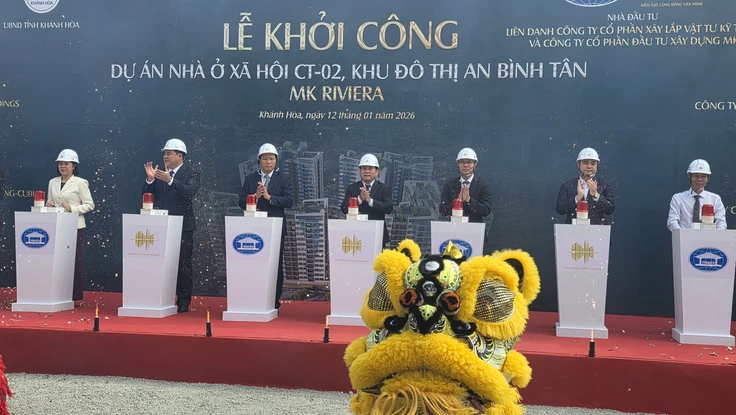 Khởi công 2 dự án gần 1.800 căn nhà ở xã hội ở Khánh Hòa