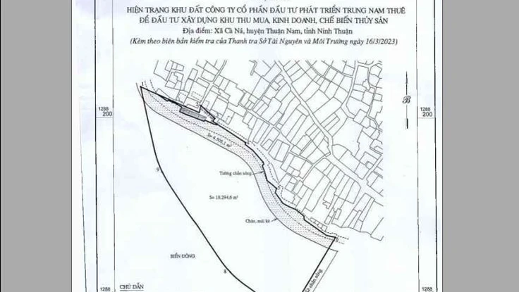Khánh Hòa thu hồi 2,3 ha đất dự án hơn 10 năm chưa thực hiện ở Cà Ná