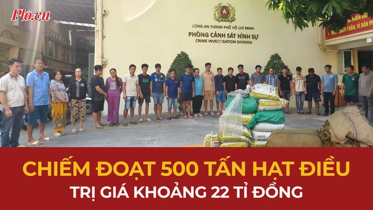 'Phù phép' xe container chiếm đoạt 500 tấn hạt điều, trị giá khoảng 22 tỉ đồng