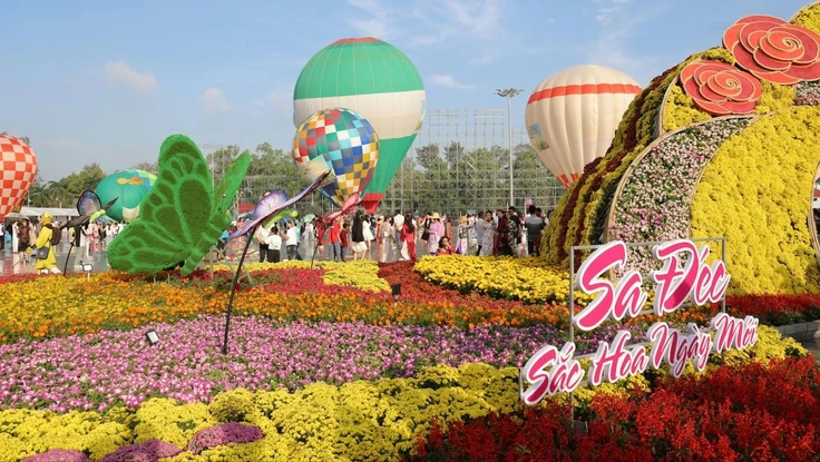 Du lịch Đồng Tháp sôi động dịp Tết Dương lịch 2026, đón hơn 1,4 triệu lượt khách