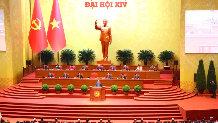 Những hình ảnh tại phiên khai mạc Đại hội XIV của Đảng 