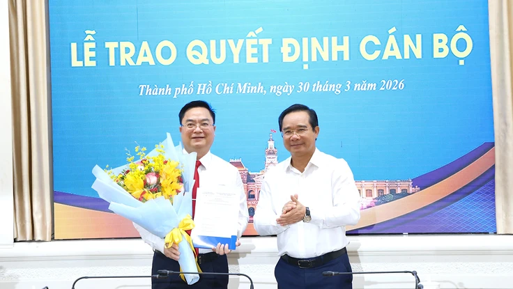 Ông Hoàng Vũ Thảnh làm Giám đốc Sở Tài chính TP.HCM