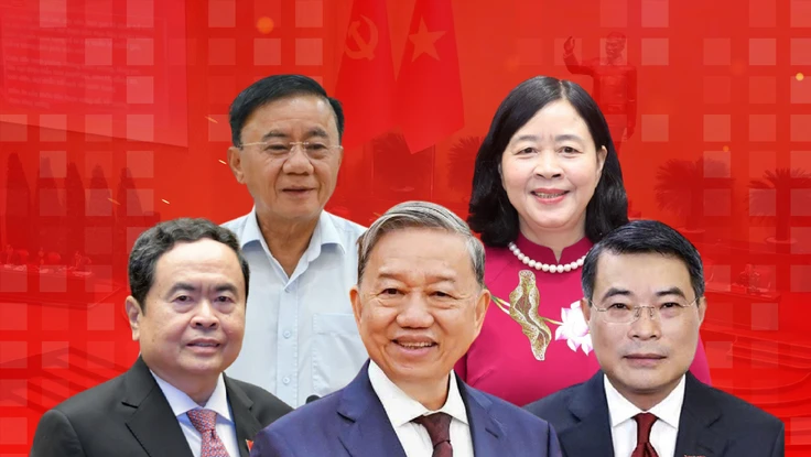 Chi tiết danh sách 19 ủy viên Bộ Chính trị khóa XIV