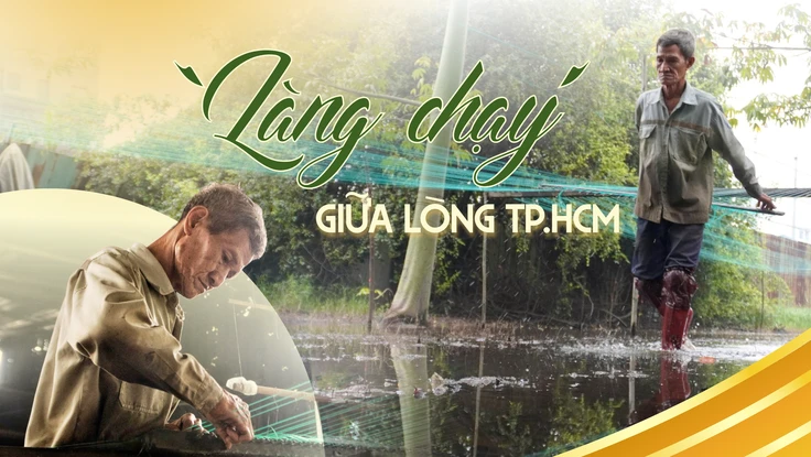 Một ngày mưu sinh ở ‘làng chạy’ giữa lòng TP.HCM