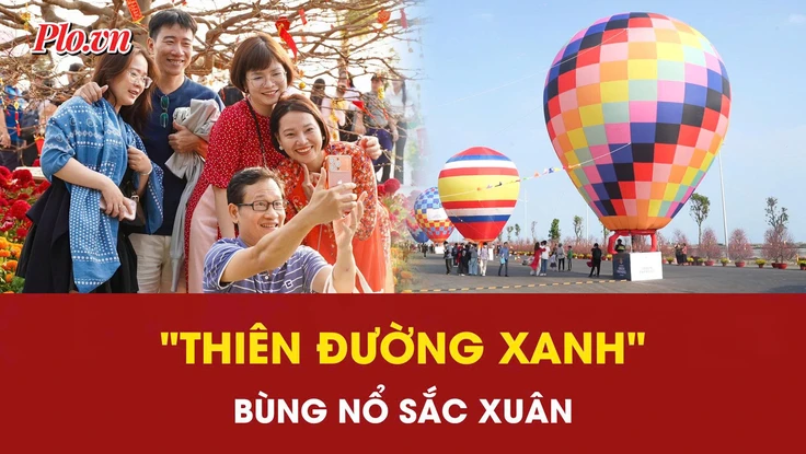 Du khách đổ bộ Cần Giờ check-in lễ hội khinh khí cầu: "Thiên đường xanh" bùng nổ sắc xuân