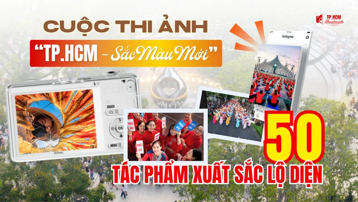 Chùm ảnh: 50 tác phẩm xuất sắc vào vòng chung khảo cuộc thi ảnh 'TP.HCM - Sắc màu mới' lần 2