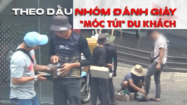 Điều tra: Nhóm đánh giày móc ví lấy tiền triệu của khách - Kỳ 1: Đang giở trò bị công an bắt gọn