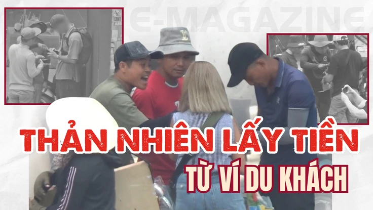 Điều tra: Vạch trần chiêu trò 'làm tiền' của nhóm đánh giày - Kỳ 3: Chớp mắt khách đã mất tiền