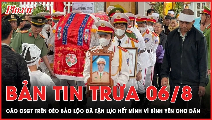 Bản tin trưa 6-8: Các CSGT trên đèo Bảo Lộc đã tận lực hết mình vì bình yên cho dân