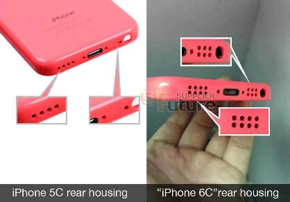 Lộ diện ảnh thật iPhone 6c